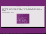 Ubuntu Software Selections